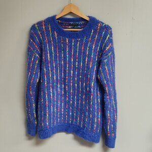 Staccato Womans Sweater Size M Vibrant Colors Unique